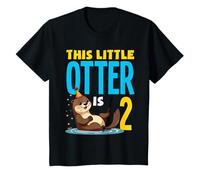 This Little Otter is 2 Adorable Second Birthday T-Shirt