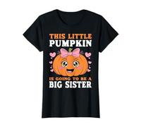 This Little Pumpkin is Going to Be A Big Sister Sibling T-Shirt