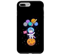 This Little Unicorn Astronaut is 12 for Birthday Girls Case for iPhone 7 Plus/8 Plus
