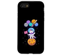 This Little Unicorn Astronaut is 12 for Birthday Girls Case for iPhone SE (2020) / 7/8