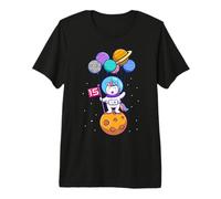 This Little Unicorn Astronaut is 15 for Birthday Girls Premium T-Shirt