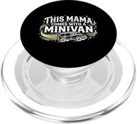This Mama Comes With A Minivan Soccer Practice Carpool Mom PopSockets PopGrip for MagSafe