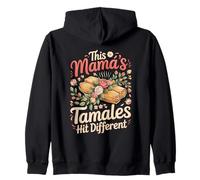 This Mama's Tamales Hit Different Zip Hoodie