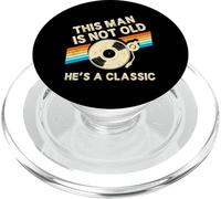 This Man Is Not Old Hes A Classic Retro Birthday Vinyl PopSockets PopGrip for MagSafe