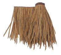 This Man-made Thatch Simulated thatch tile artificial wool grass farmhouse pavilion straw roof decoration for over the roof edge on deck bar (Color : Yellow39, Size : 0.5x7m)