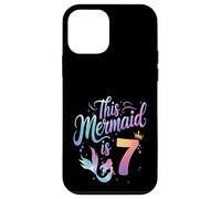 This Mermaid Is 7 Birthday Girl Outfit Cute Ocean Theme Case for iPhone 12 mini