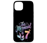 This Mermaid Is 7 Birthday Girl Outfit Cute Ocean Theme Case for iPhone 15 Plus
