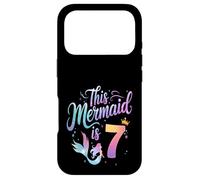 This Mermaid Is 7 Birthday Girl Outfit Cute Ocean Theme Case for iPhone 17 Pro
