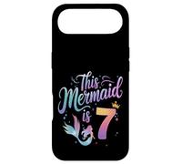 This Mermaid Is 7 Birthday Girl Outfit Cute Ocean Theme Case for iPhone Air