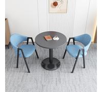 This Modern Business Negotiation Dining Table Chair Set Round Coffee Reception Living Room Balcony Combination