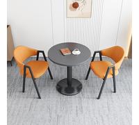 This Modern Business Negotiation Dining Table Chair Set Round Coffee Reception Living Room Balcony Combination