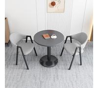 This Modern Business Negotiation Dining Table Chair Set Round Coffee Reception Living Room Balcony Combination