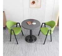 This Modern Business Negotiation Dining Table Chair Set Round Coffee Reception Living Room Balcony Combination