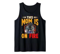 This Mom is On Fire Metal Crafter Welder Welding Tank Top