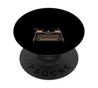 This Monday Good Soup Retro Typewriter Meme PopSockets Adhesive PopGrip