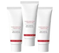 This multi-effect face cream is a facial moisturizing cream containing centella asiatica, collagen, and hyaluronic acid. It deeply moisturizes, firms the skin, and reduces wrinkles.