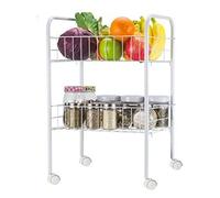 This Multifunction Bar Service Cart with Swivel Casters for Easy Mobility, Ideal for Kitchen and Family Use