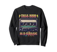 This Mum Is A Classic Cassette Tape Retro Music Mixtape Sweatshirt