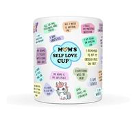 This Mum’s Self-Love Inspirational Gifts Ceramic Coffee Mug - 11oz, Motivational Quotes for Mums, Perfect Ideal for Mother's Day, Birthday, or Christmas, Self-Care & Empowerment, Tea or Coffee Cup