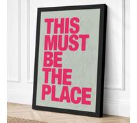 This Must Be the Place Canvas Wall Art Print 36x24 Inch (91 x 61 cm)