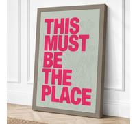 This Must Be the Place Canvas Wall Art Print 36x24 Inch (91 x 61 cm)