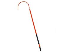 This Non-Conductive Insulated Rescue Hook, 9.8ft Electrical Safety Pole, Fire Electrician Anti-Electrocution Tool for High Voltage