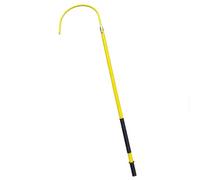 This Non-Conductive Insulated Rescue Hook, 9.8ft Electrical Safety Pole, Fire Electrician Anti-Electrocution Tool for High Voltage