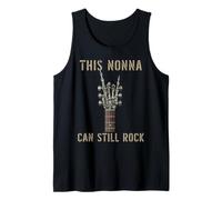 This Nonna Can Still Rock On Skeleton Hand Guitar Birthday Tank Top