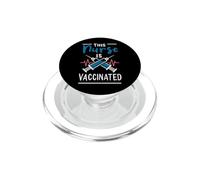 This Nurse Is Vaccinated Pro Vaccine Life Vaxxer Vax Nursing PopSockets PopGrip for MagSafe