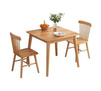 This Office Reception Conference Room Coffee Table, Negotiation Table, 3/5-Piece Dining Table Set for 2-4 People, Kitchen Table Set 2/4 Chairs, square with chairs set