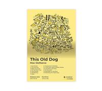 This Old Dog Singer Mac DeMarco Album Cover Poster Canvas Poster Wall Art Decor Print Picture Paintings for Living Room Bedroom Decoration 08x12inch(20x30cm)