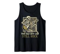 This Old Guy Can Still Rock Musical Guitarist Fathers Day Tank Top