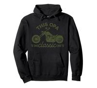 This Opa Is A Classic Funny Motorcycle Fathers Day Biker Hog Pullover Hoodie