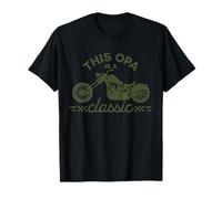 This Opa Is A Classic Funny Motorcycle Fathers Day Biker Hog T-Shirt