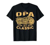 This Opa Is A Classic Motorcycle Mechanic Bike Rider Engine T-Shirt
