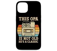 This Opa Is Not Old Hes A Classic Retro Music Cassette Tape Case for iPhone 13