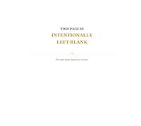 This Page Is Intentionally Left Blank (The Absurd Luxury Collection)