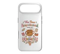 This para Paraprofessional Runs on Coffee and Kindness Case for iPhone Air