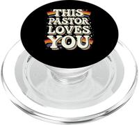 This Pastor Loves You Gay Lesbian Christian Believers PopSockets PopGrip for MagSafe