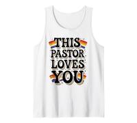 This Pastor Loves You Gay Lesbian Christian Believers Tank Top