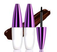 This peel-off eyebrow tint is waterproof, sweat-proof, and smudge-resistant. It creates naturally thick brows. (2-pack, brown)