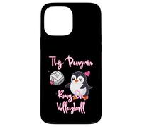 This Penguin Runs On Volleyball Player Serve Animal Lover Case for iPhone 13 Pro Max