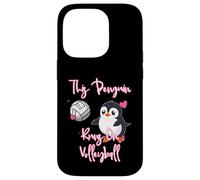 This Penguin Runs On Volleyball Player Serve Animal Lover Case for iPhone 14 Pro