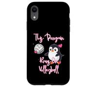This Penguin Runs On Volleyball Player Serve Animal Lover Case for iPhone XR