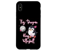 This Penguin Runs On Volleyball Player Serve Animal Lover Case for iPhone XS Max