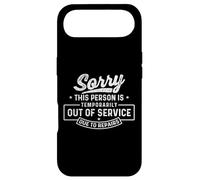 This Person Is Temporarily Out Of Service Due To Repairs Case for iPhone Air