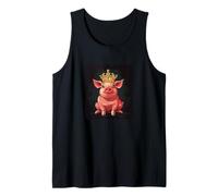 This Pig's Got the Crown and the Humor Tank Top