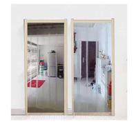 This Plastic PVC Sheet Strips Partition Door Curtain Heat Insulation Transparent for Supermarket, Store, Workshop, Various Sizes (Color : 1.9mm, Size : 1.35x2.4m)