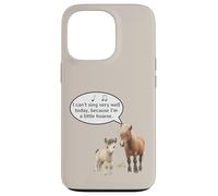 This Pony Cannot Sing Because He Is A Little Hoarse Today Case for iPhone 13 Pro