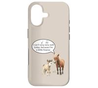 This Pony Cannot Sing Because He Is A Little Hoarse Today Case for iPhone 17